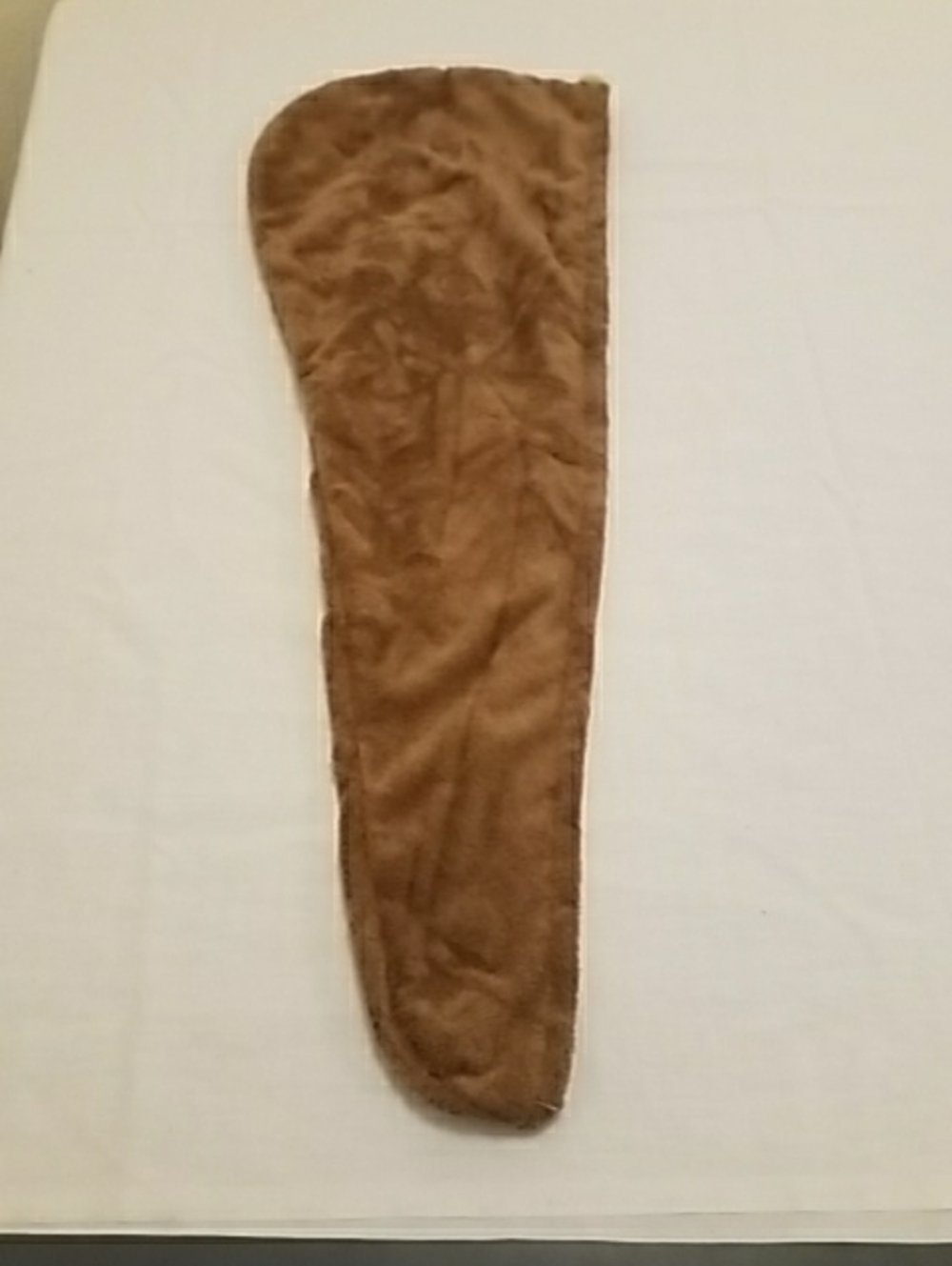 Plush Brown Hair Wrap/Towel